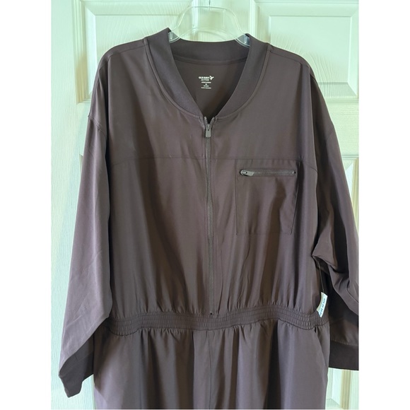 Old Navy StretchTech Cropped Zip Bomber Jumpsuit for Women - Picture 6 of 9